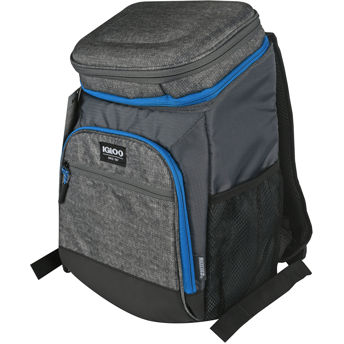 IGLOO MaxCold Insulated Cooler Backpack - Gray IGLOO