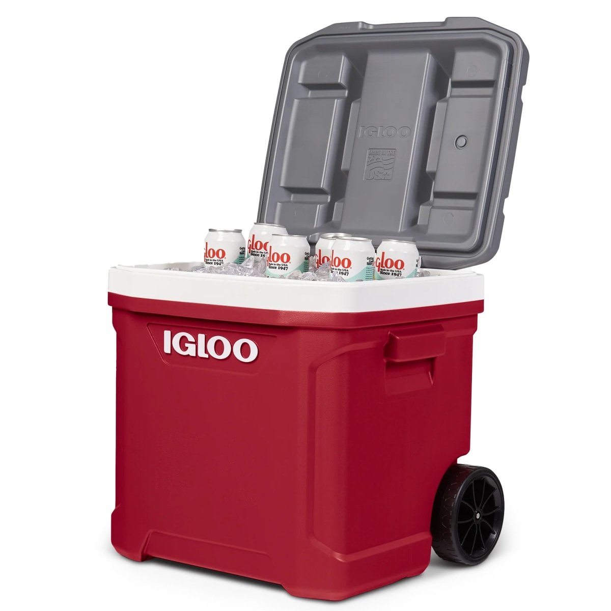 IGLOO Latitude 60 Qt Roller Cooler - Forza Sports
