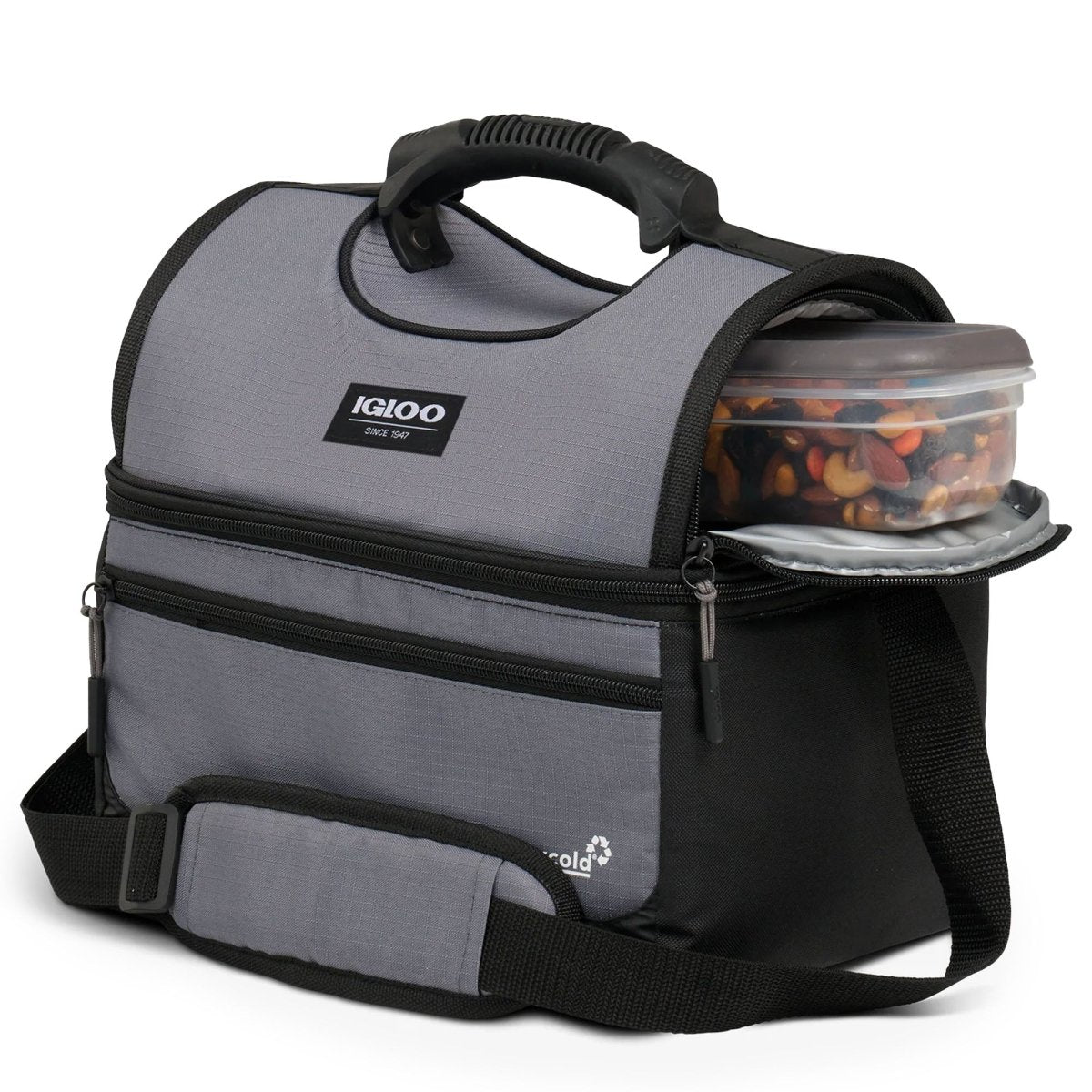 IGLOO Latitude Gripper 16 - Can Cooler Bag, Carbonite - Forza Sports