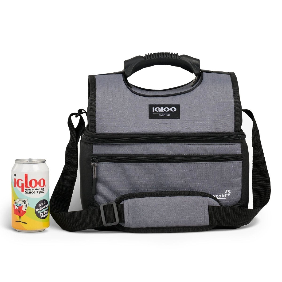 IGLOO Latitude Gripper 16 - Can Cooler Bag, Carbonite - Forza Sports