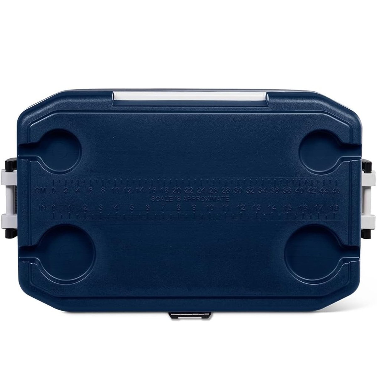 IGLOO MaxCold Latitude 54 Qt Cooler, Carbonite/Aegean Sea Blue - Forza Sports