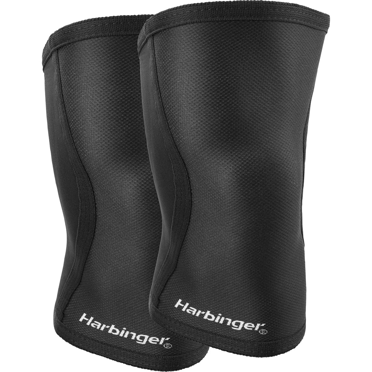 Harbinger 5mm Weight Lifting Knee Sleeves - Black - Forza Sports