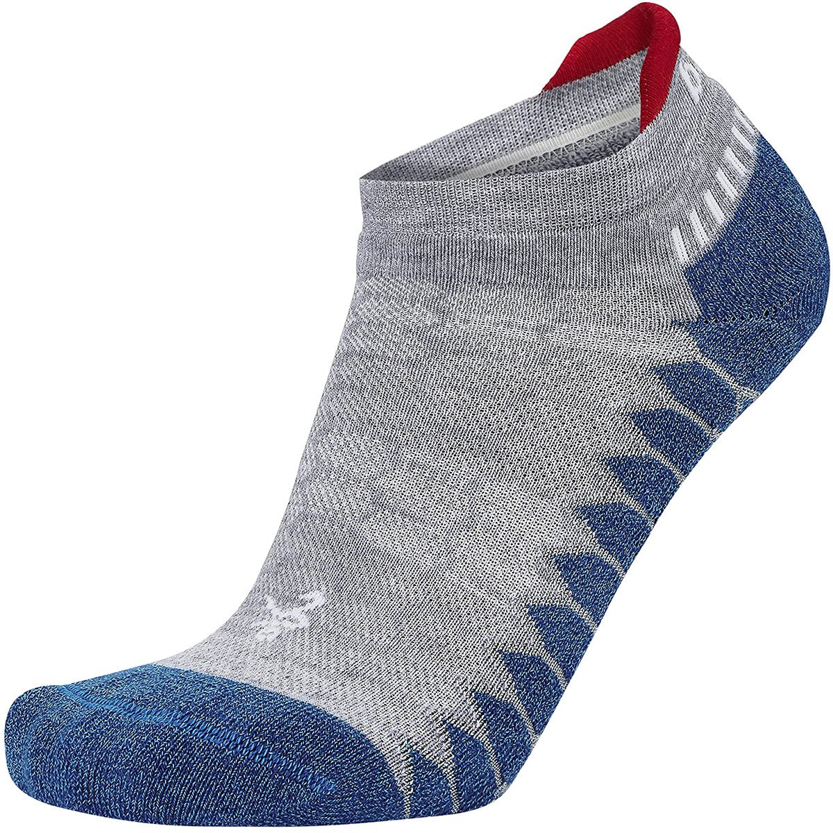 Balega Silver No Show Performance Running Socks - Midgray/Denim - Forza Sports