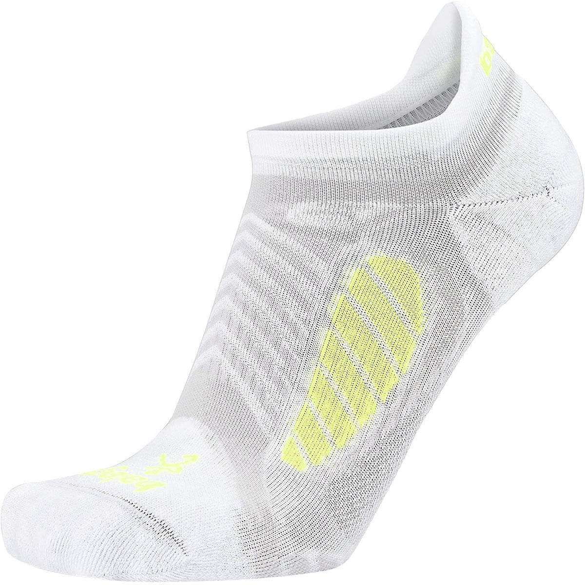 Balega Ultra Light Second Skin No Show Running Socks - White - Forza Sports
