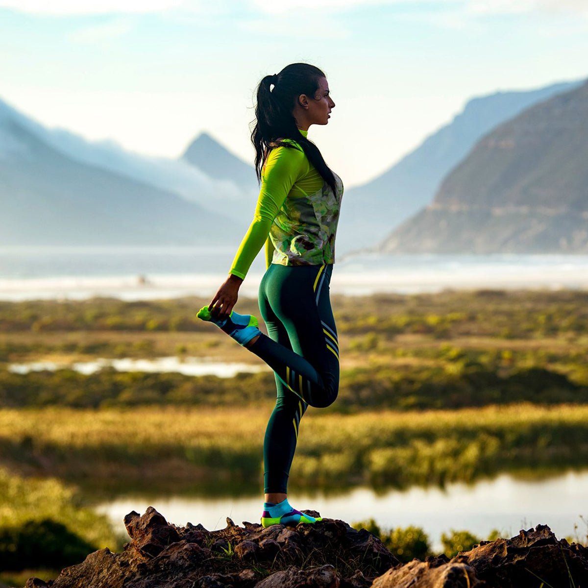 Balega Blister Resist Quarter Length Running Socks - Gray/Black - Forza Sports