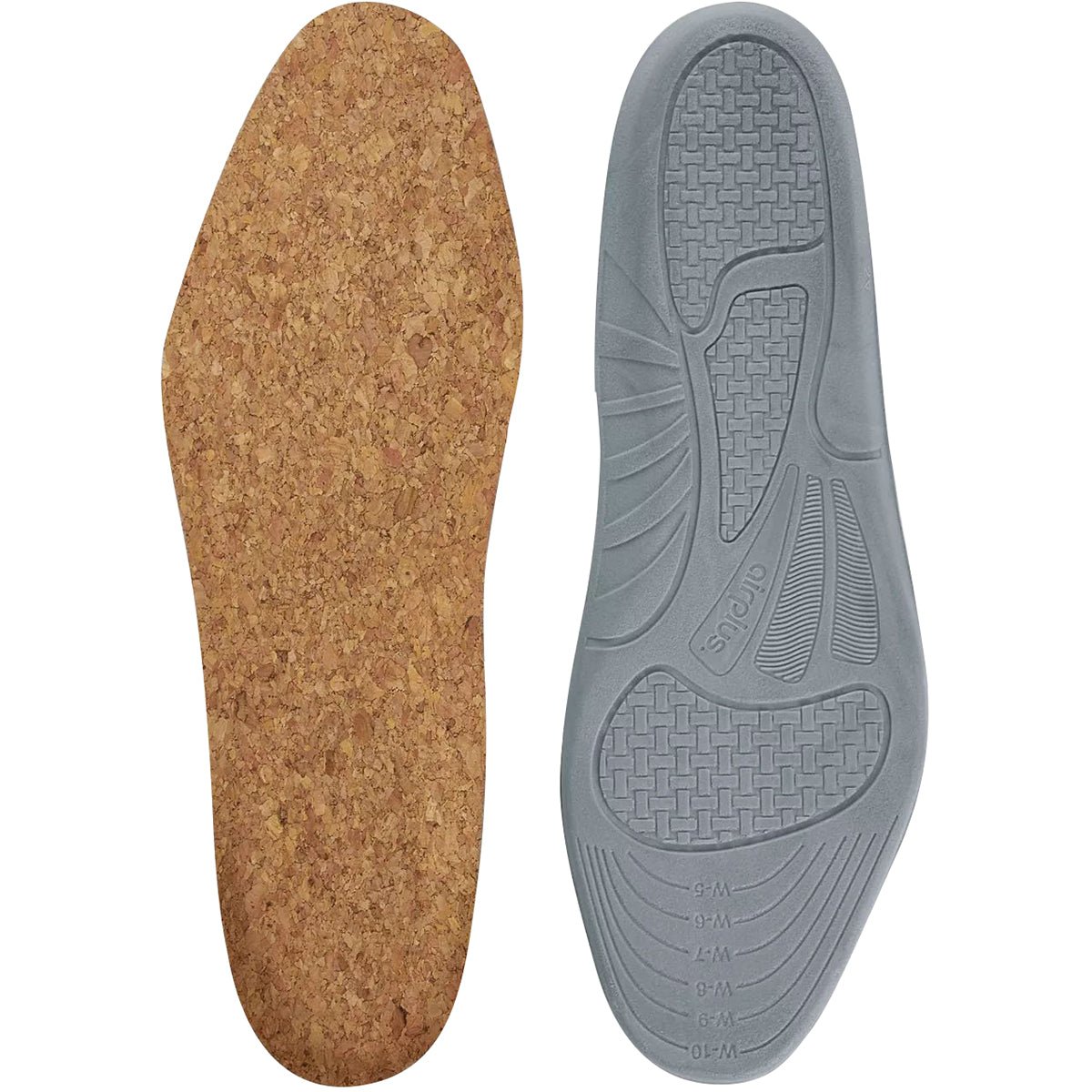 Airplus Cork Comfort Natural Cork Plus Cushioning Shoe Insoles - Forza Sports