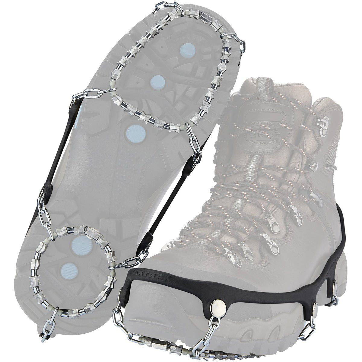 Yaktrax Diamond Grip Winter Traction Cleats for Snow and Ice - Black - Forza Sports