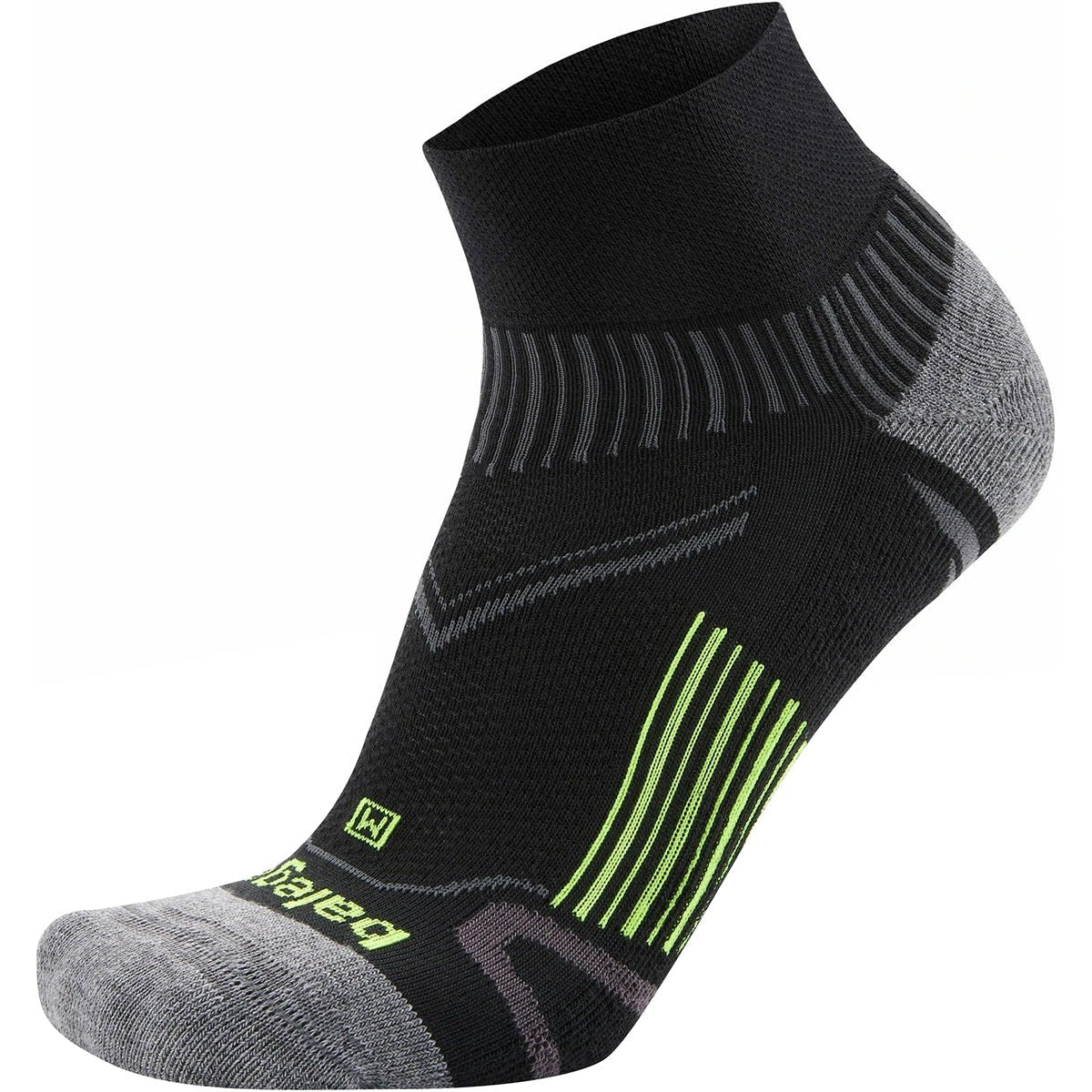 Balega Enduro Quarter Running Socks - Black - Forza Sports