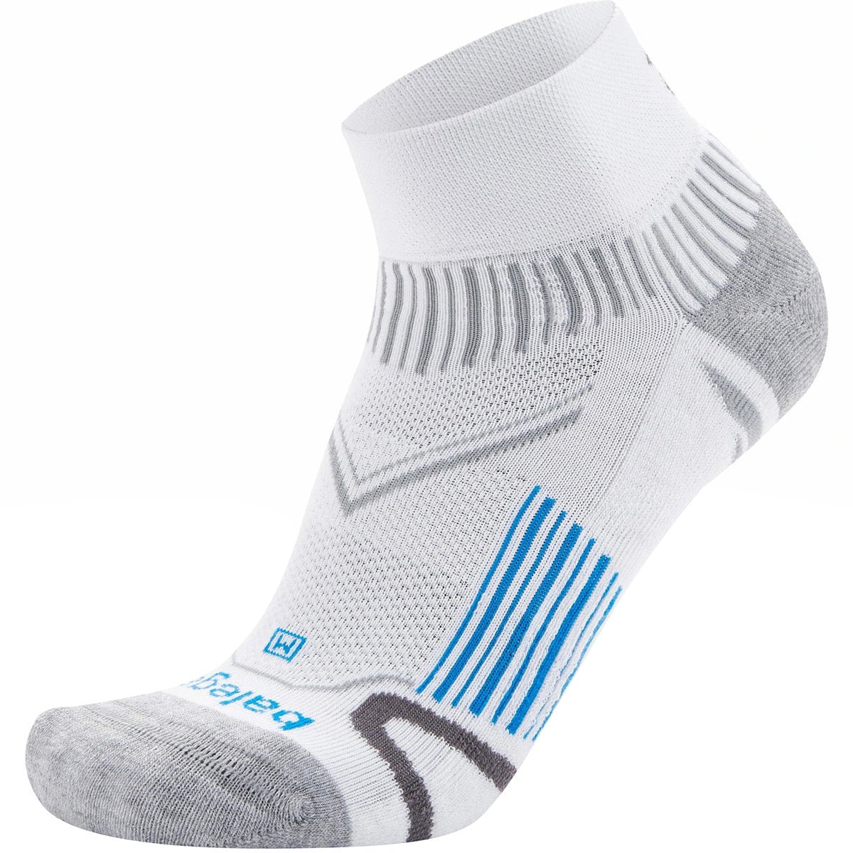 Balega Enduro Quarter Running Socks - White - Forza Sports