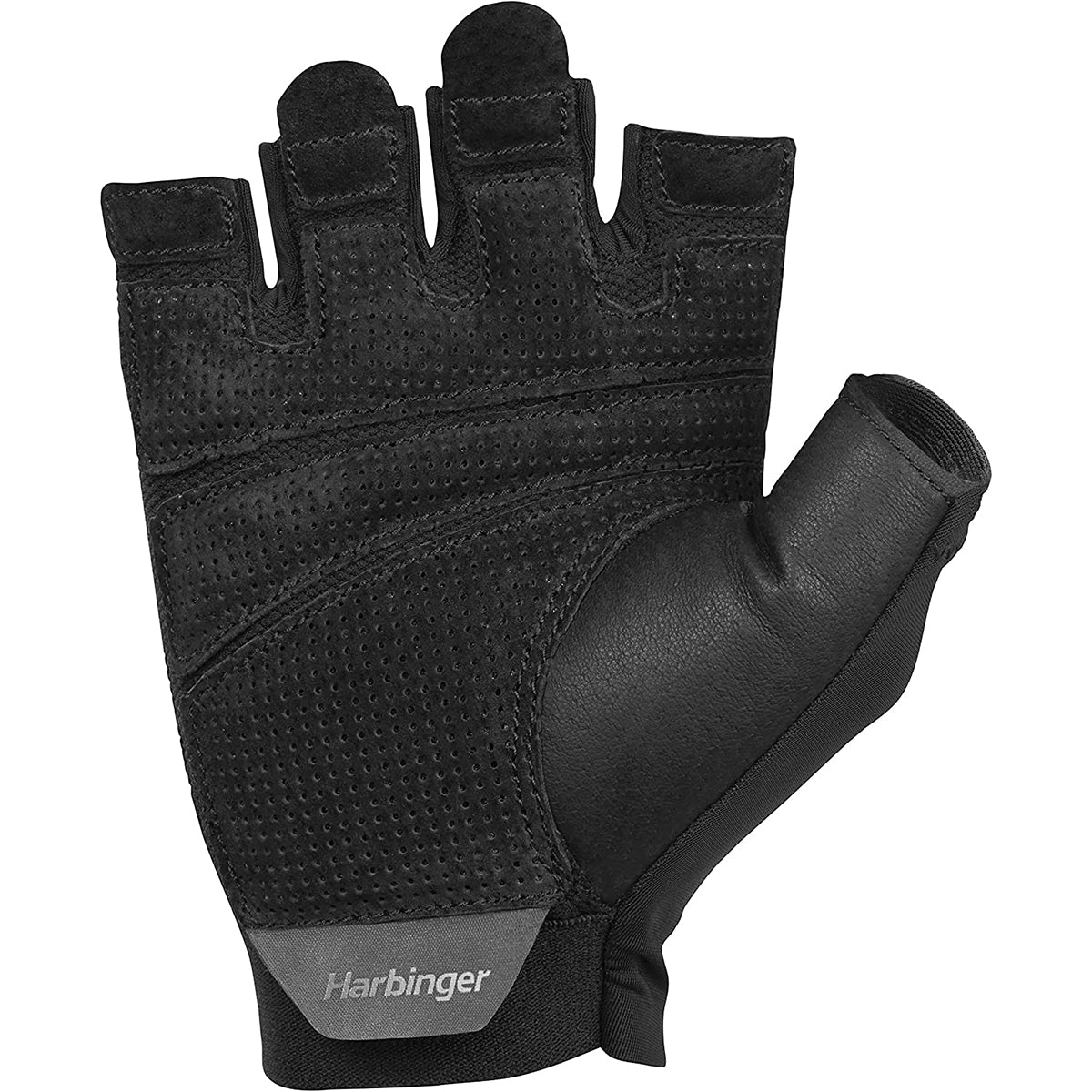 Harbinger Unisex FlexFit Weight Lifting Gloves - Black - Forza Sports