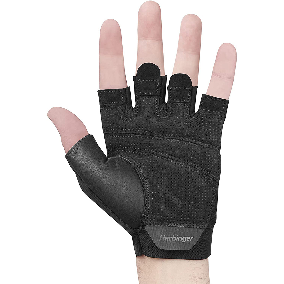 Harbinger Unisex FlexFit Weight Lifting Gloves - Black - Forza Sports