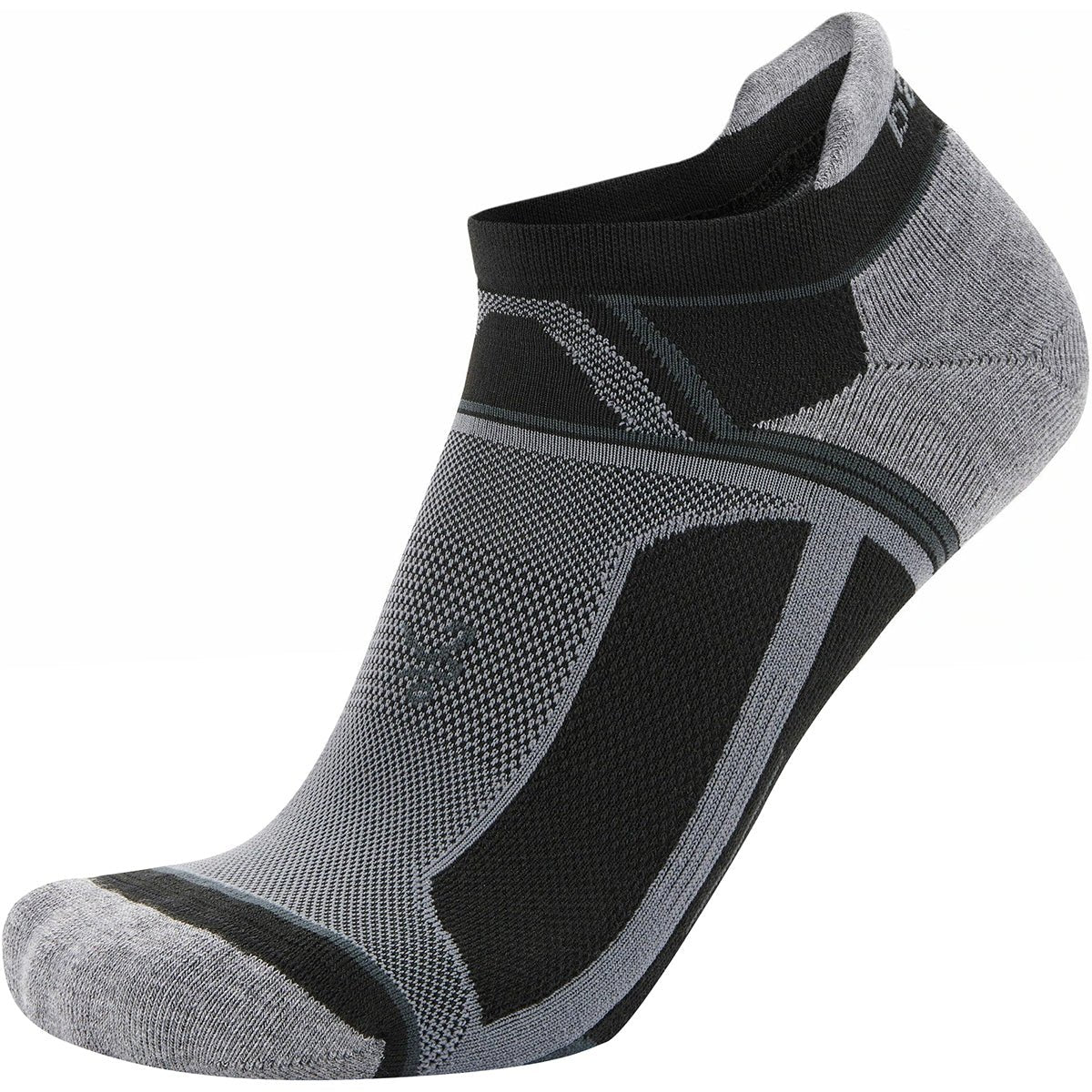 Balega Hidden Contour Recycled No Show Running Socks - Black - Forza Sports