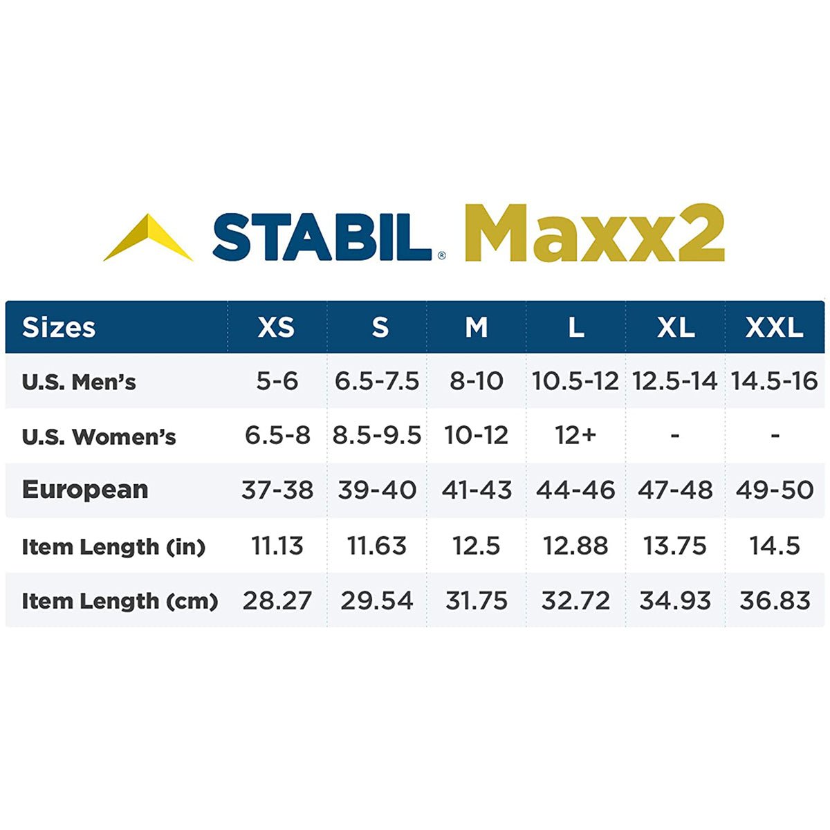 Stabil STABILicers Maxx2 High Performance Snow and Ice Cleats - Black/Yellow - Forza Sports