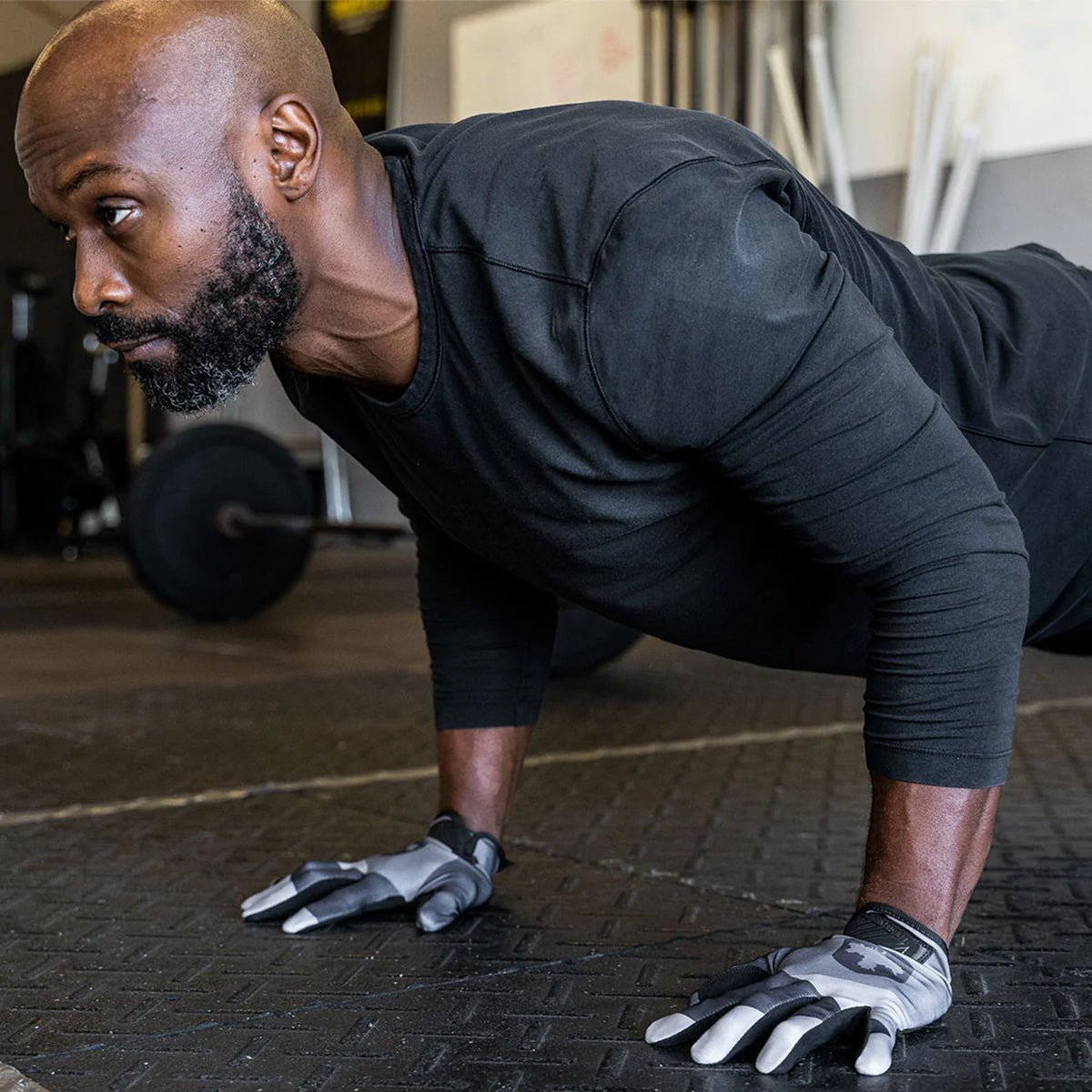 Harbinger Men's Shield Protect Fitness Gloves - Black - Forza Sports