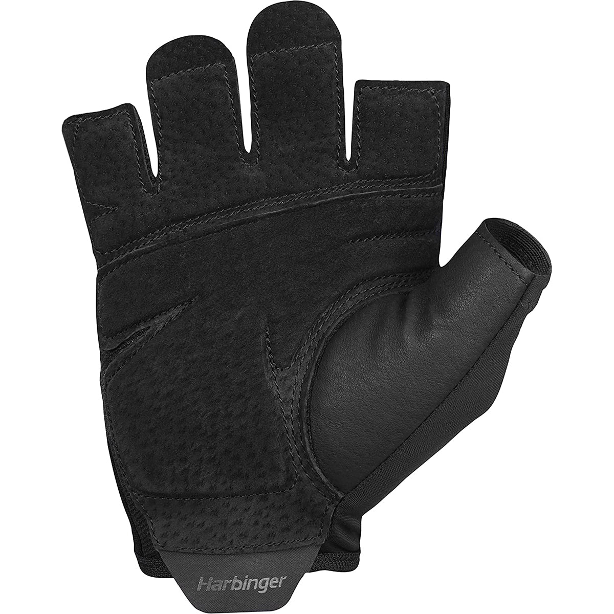 Harbinger Unisex Training Grip Weight Lifting Gloves - Black - Forza Sports