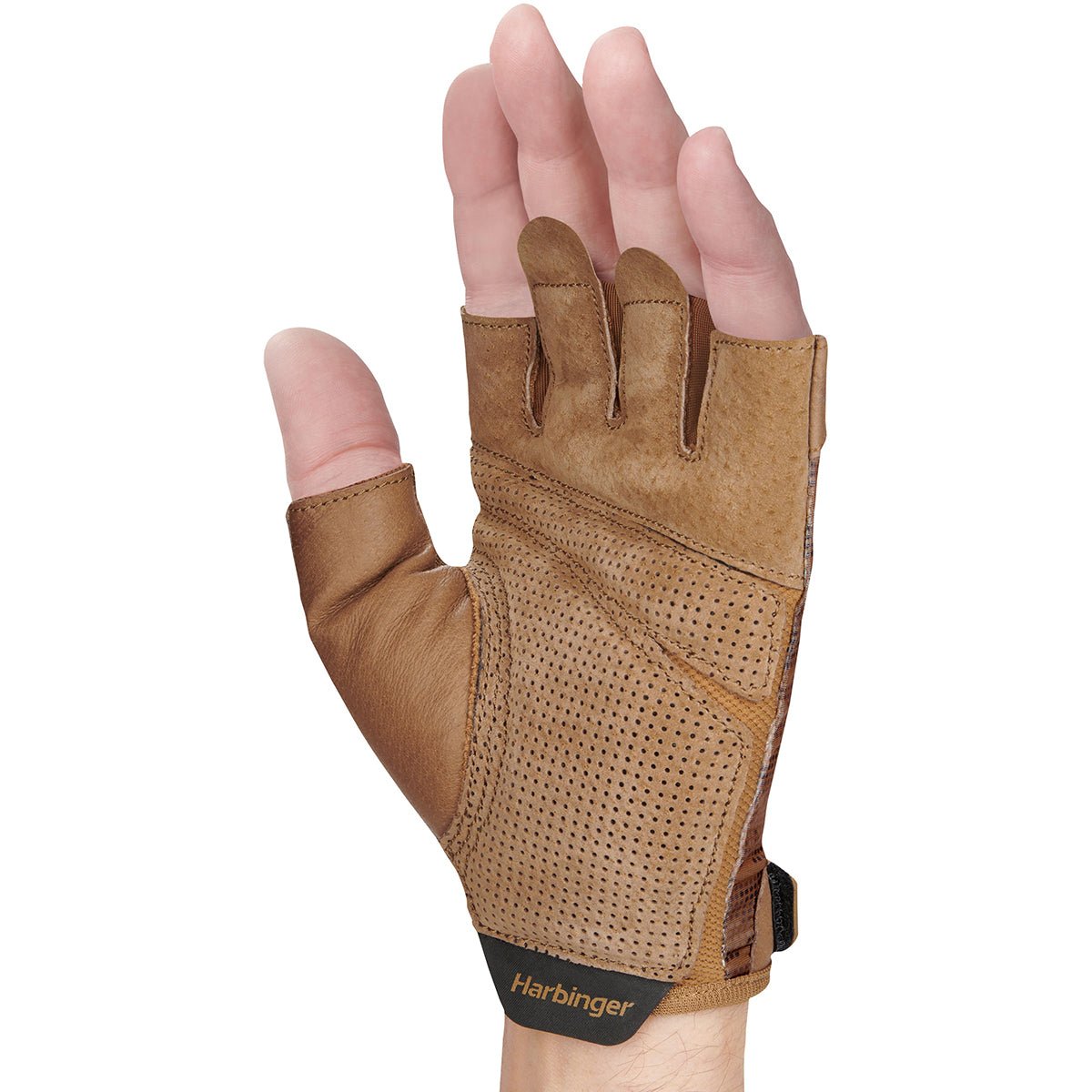 Harbinger Unisex Pro Weight Lifting Gloves - Tan Camo - Forza Sports