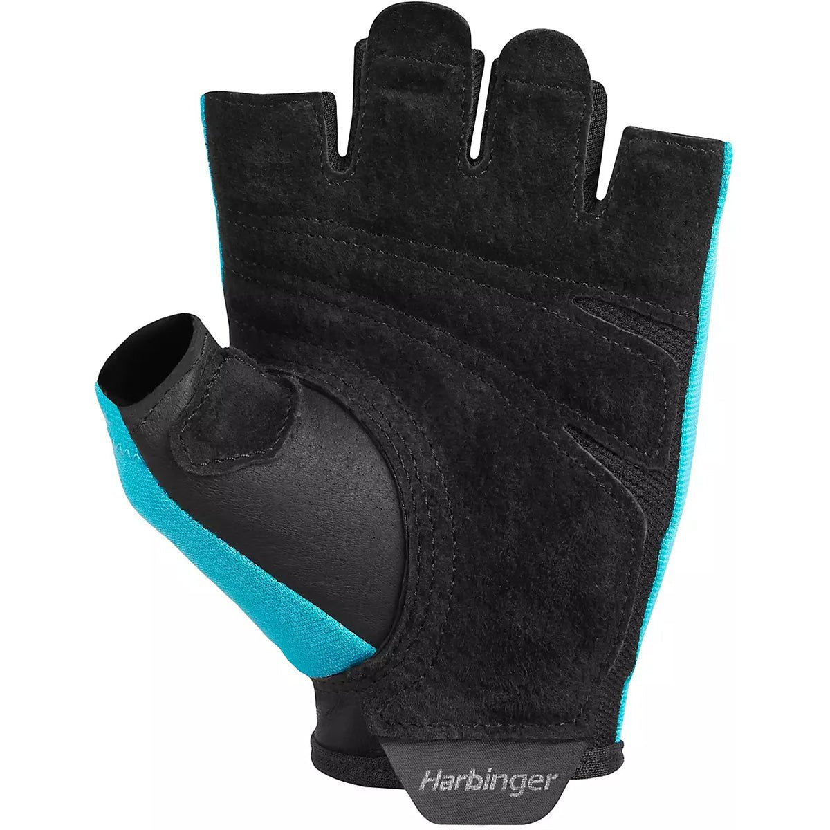 Harbinger Unisex Power Weight Lifting Gloves - Aqua - Forza Sports