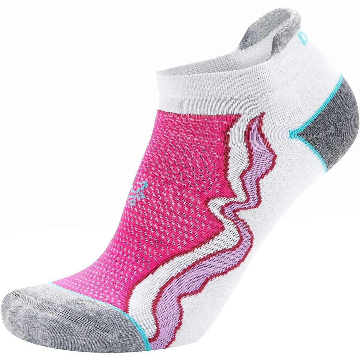 Balega Women's Enduro No Show Running Socks - White - Forza Sports