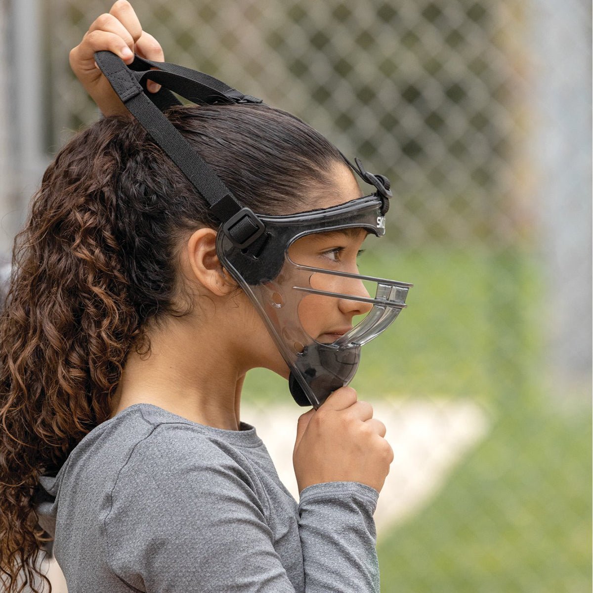 SKLZ Youth Baseball and Softball Field Shield - S/M - Clear/Black - Forza Sports