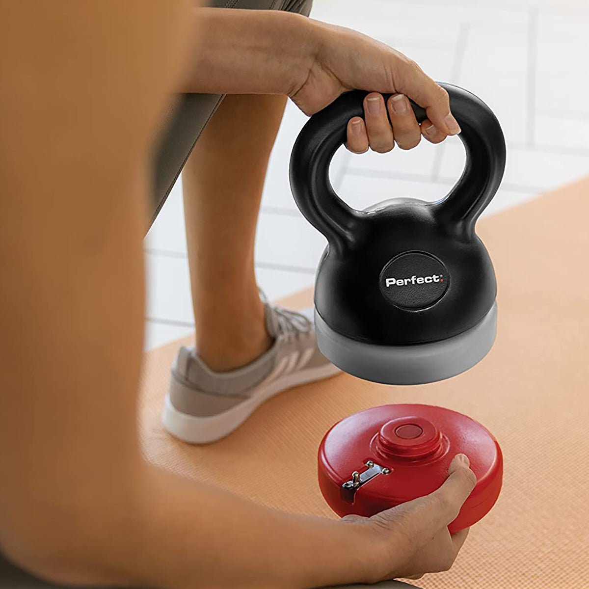 Perfect Fitness Adjustable Multi - Weight Kettlebell - Forza Sports