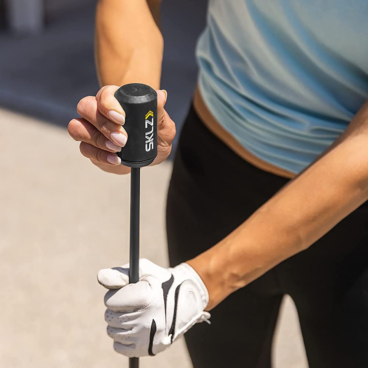 SKLZ Gold Drive Golf Training Tool - Black/Yellow - Forza Sports
