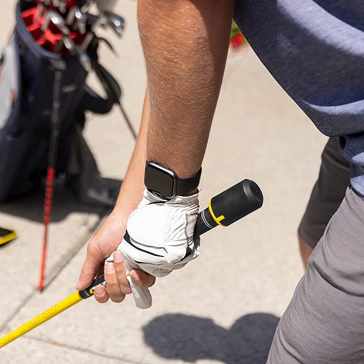 SKLZ Gold Drive Golf Training Tool - Black/Yellow - Forza Sports