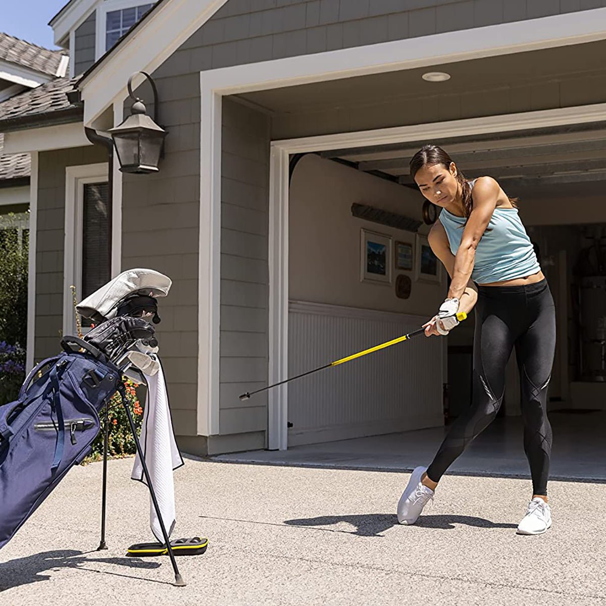 SKLZ Gold Drive Golf Training Tool - Black/Yellow - Forza Sports