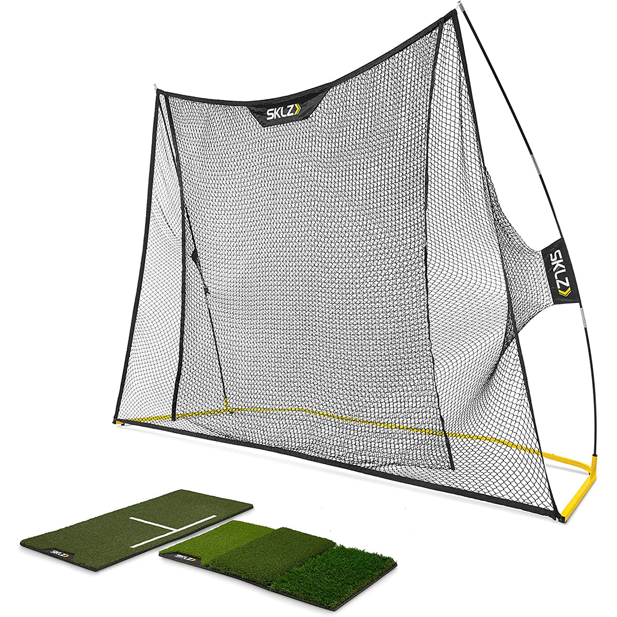 SKLZ Premium Golf Home Driving Range Kit - Black/Yellow - Forza Sports