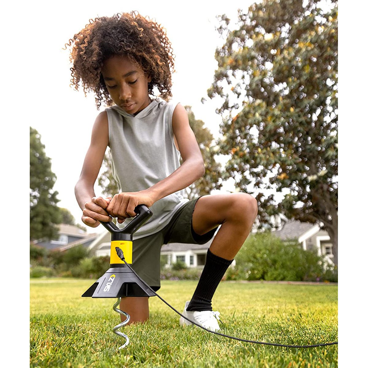 SKLZ Pass Around Soccer Trainer - Black/Yellow - Forza Sports