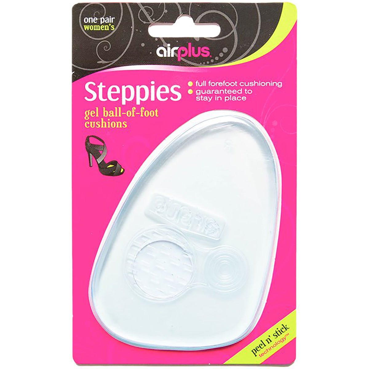 Airplus Women's Steppies Ball of Foot Gel Cushions Forza Sports