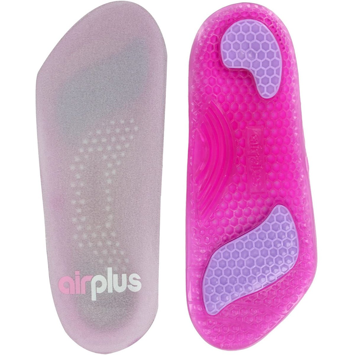 Airplus Women's Size 5 - 11 Gel Orthotic Stability 3/4 Length Shoe Insole - Forza Sports