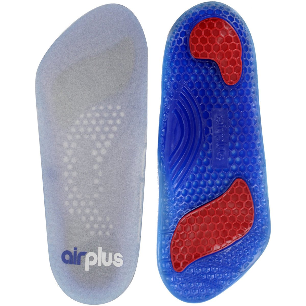 Airplus Men's Size 7 - 13 Gel Orthotic Stability 3/4 Length Shoe Insole - Forza Sports