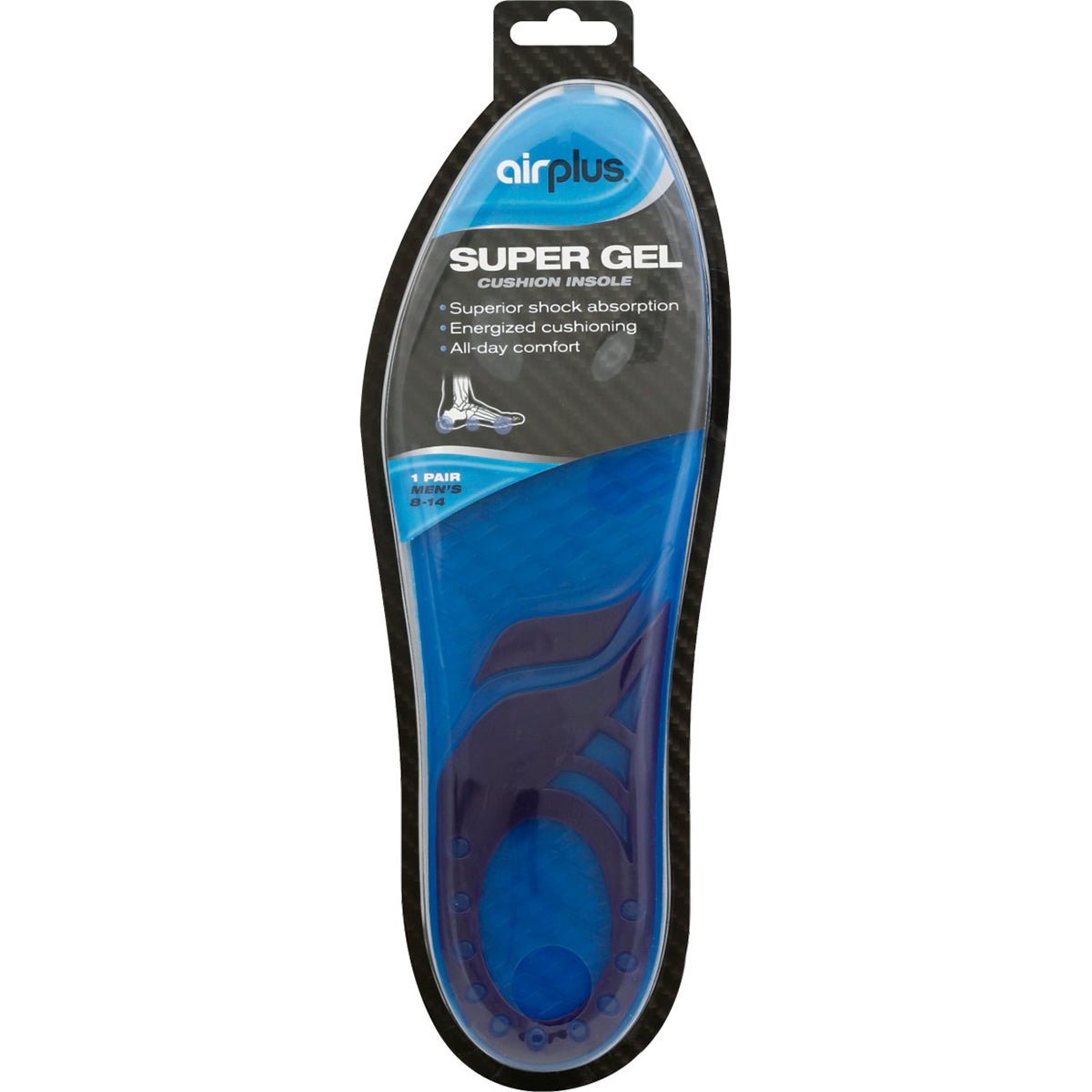 Airplus Super Gel All - Day Comfort Cushion Shoe Insole - Forza Sports