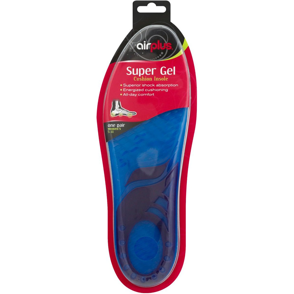 Airplus Super Gel All - Day Comfort Cushion Shoe Insole - Forza Sports