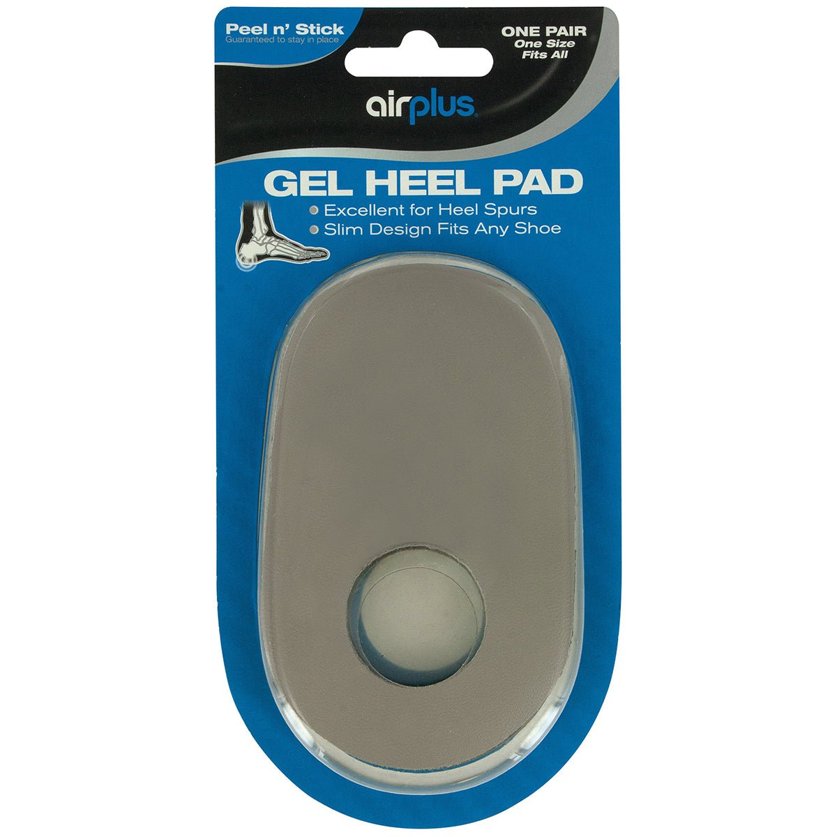 Airplus Peel n' Stick Gel Heel Pads - Forza Sports