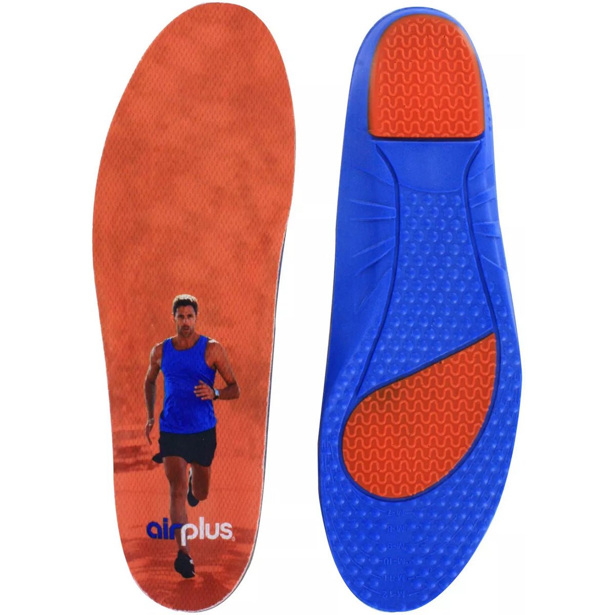 Airplus Men's Size 7 - 13 Ultra Sport Memory Plus Full Length Shoe Insoles - Forza Sports