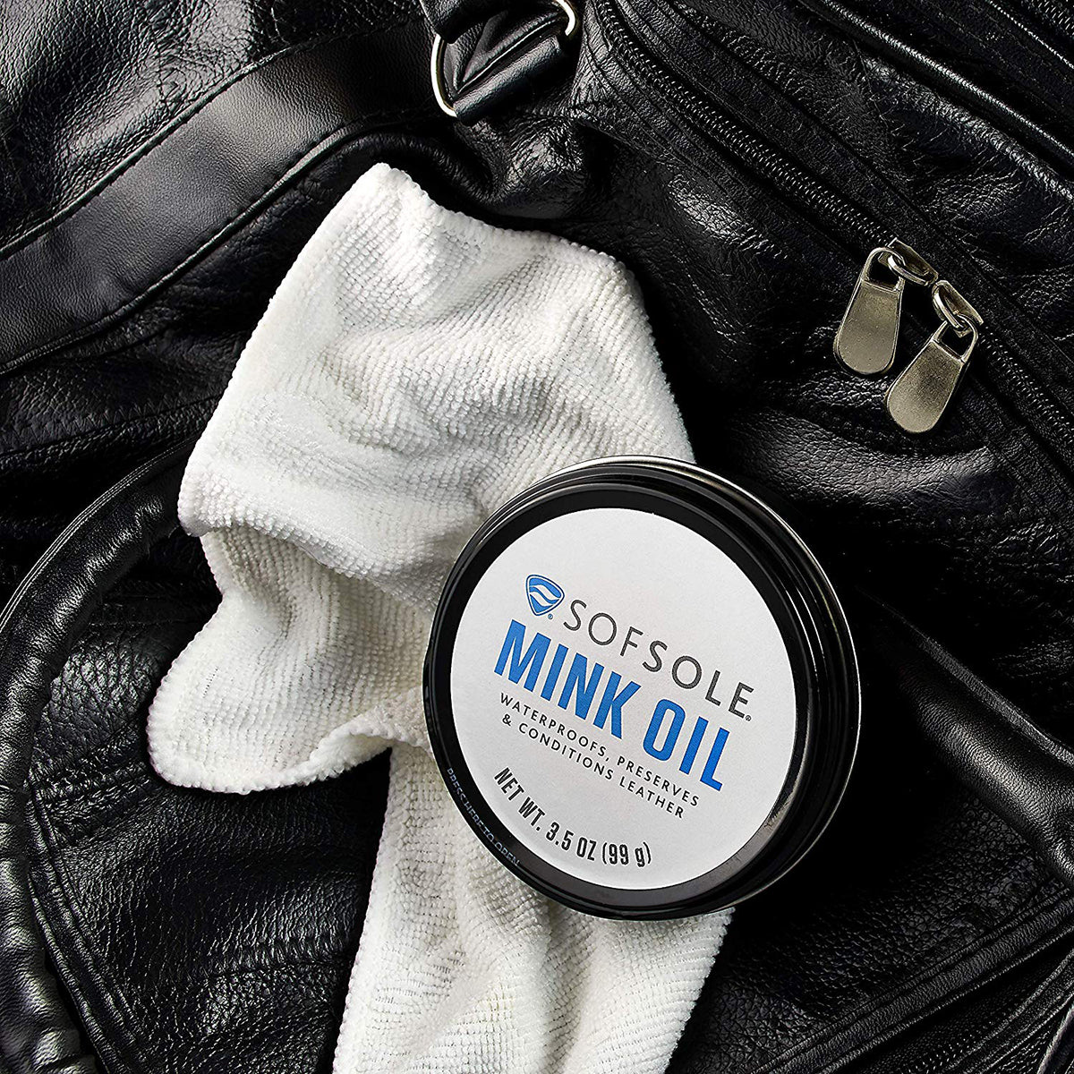 Sof Sole 3.5 oz. Leather Protecting Mink Oil SofSole