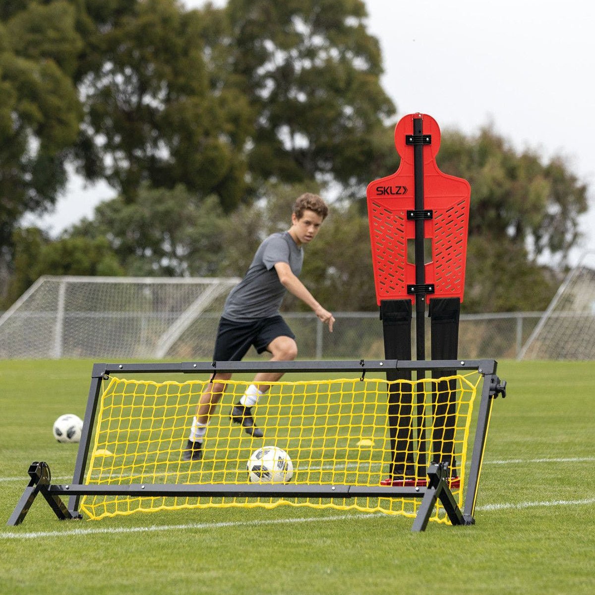 SKLZ Soccer Trainer Pro 6' x 2.5' Net - Forza Sports