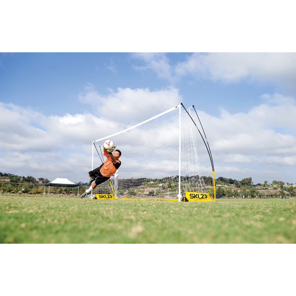 SKLZ Pro Training Soccer Goal - 18.5' x 6.5' - Forza Sports