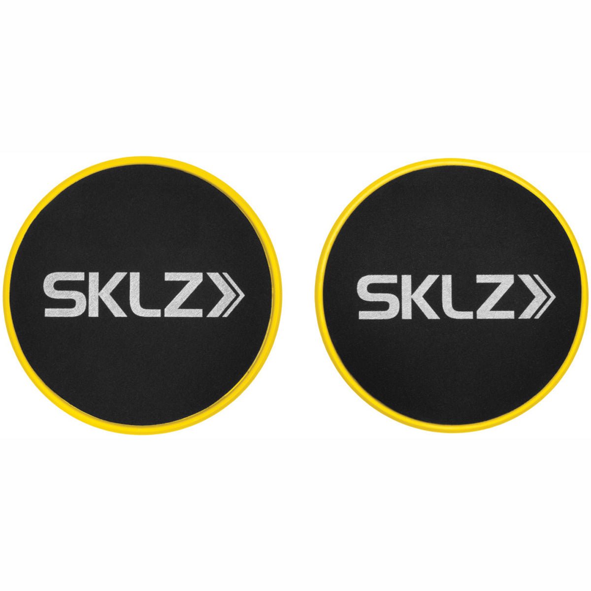 SKLZ Functional Core Stability Exercise Sliders - Black/Yellow - Forza Sports