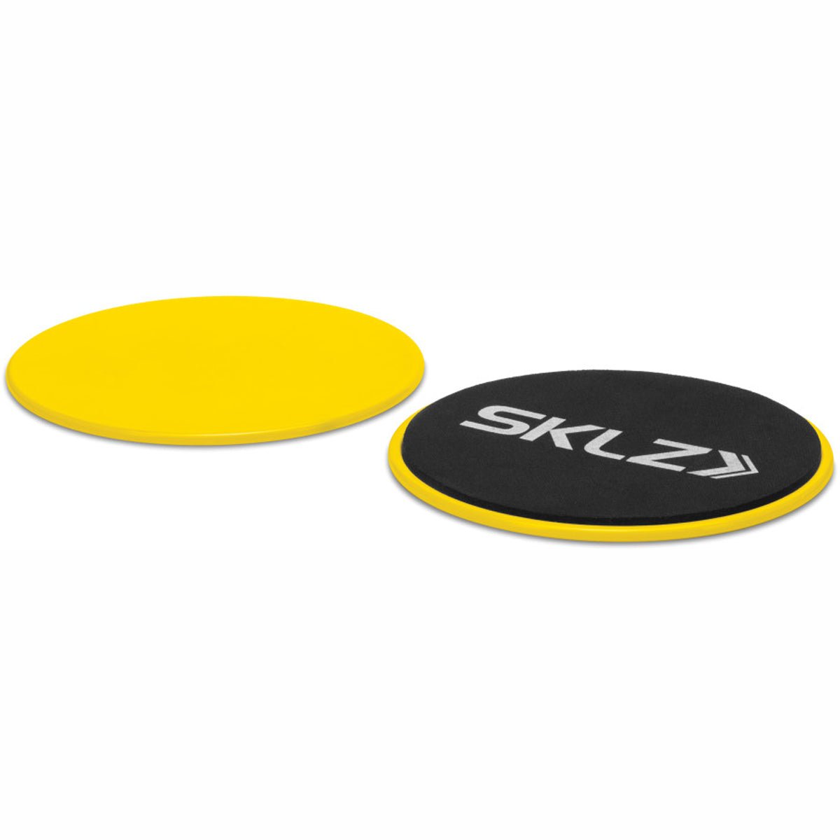 SKLZ Functional Core Stability Exercise Sliders - Black/Yellow - Forza Sports