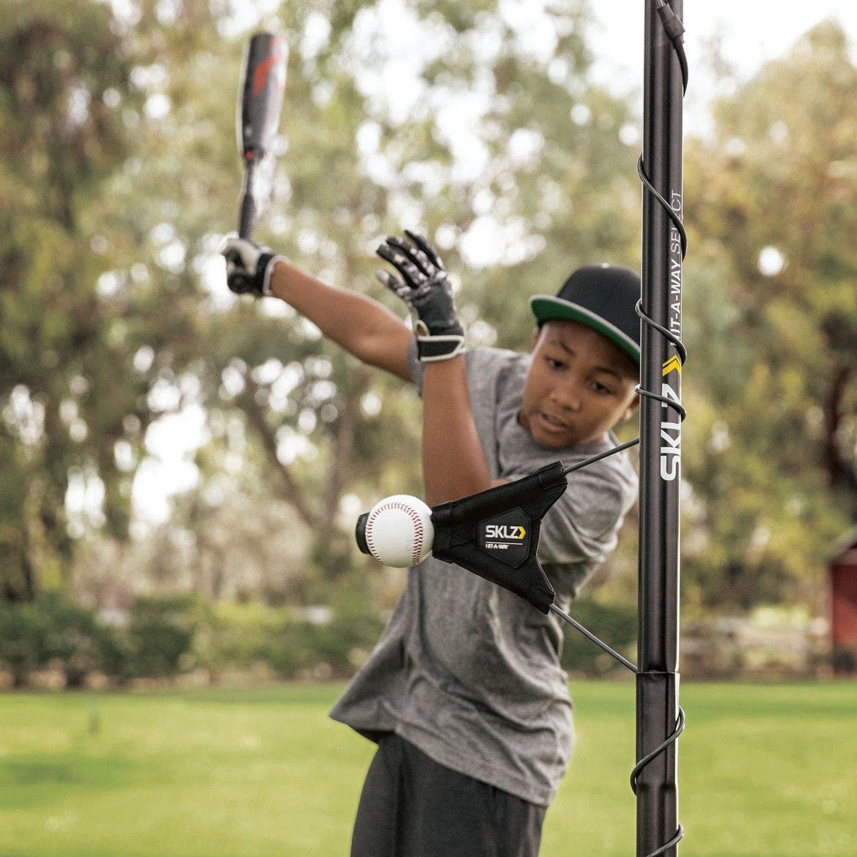 SKLZ Hit - A - Way Select Baseball Swing Trainer - Black - Forza Sports
