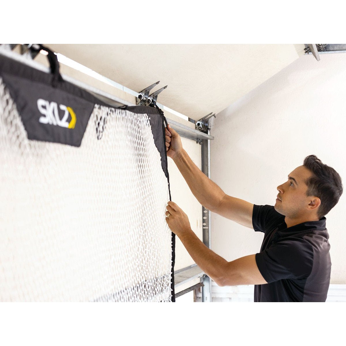 SKLZ Suspended 7.5' x 7' Sports Practice Net - Black - Forza Sports