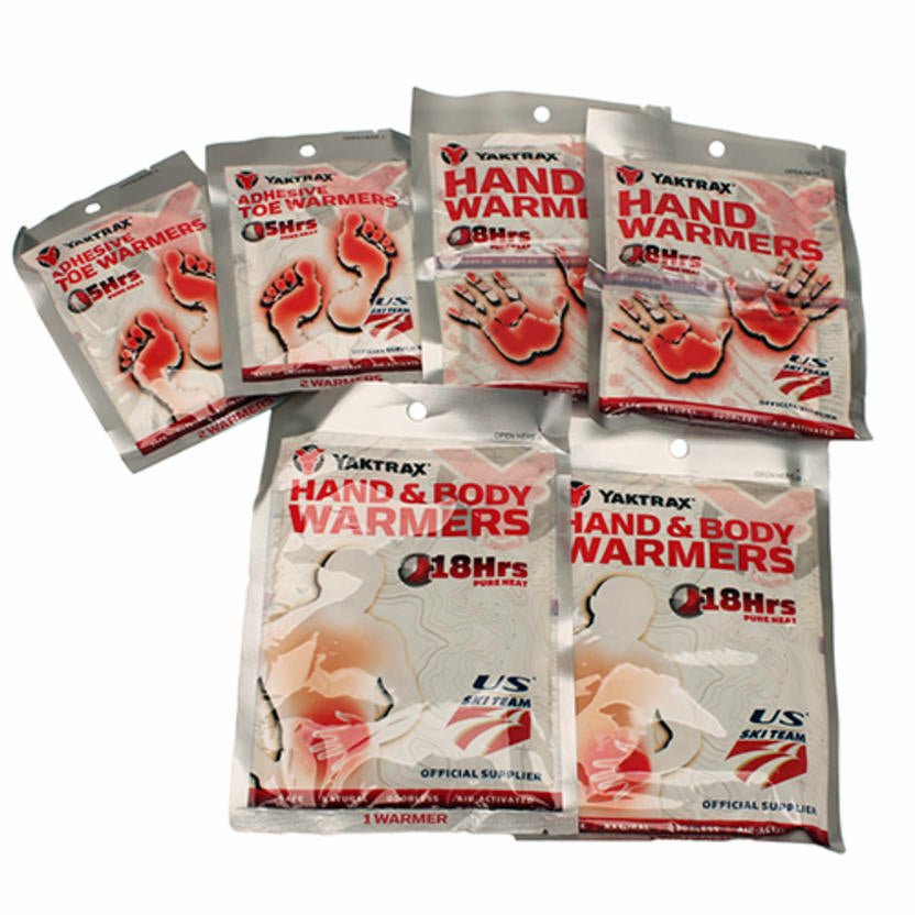 Yaktrax Air Activated Adventure Pack Body, Hand and Toe Warmers - Forza Sports
