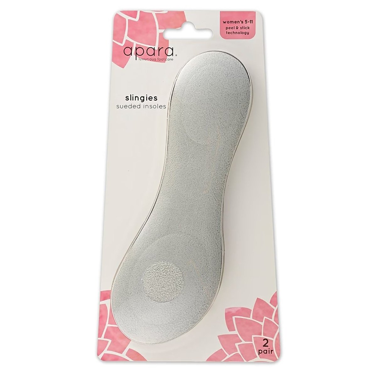Sof Sole Apara Women's Sueded Slingie Shoe Insoles 2 - Pack - Tan/Gray - Forza Sports