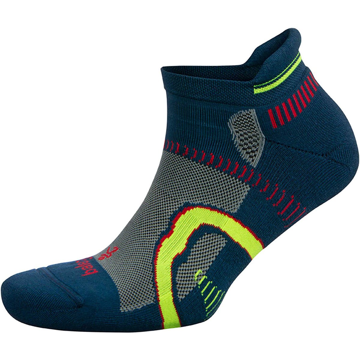 Balega Hidden Contour No Show Running Socks - Legion Blue/Midgray - Forza Sports