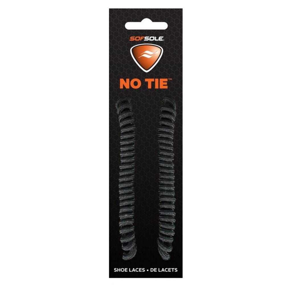Sof Sole No Tie Shoe Laces - 27" - 45" - Black - Forza Sports