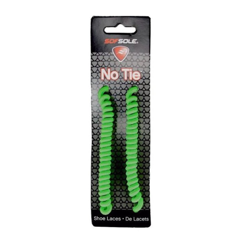 Sof Sole No Tie Shoe Laces - 27" - 45" - Neon Green - Forza Sports
