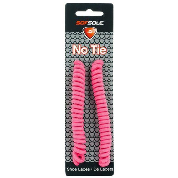 Sof Sole No Tie Shoe Laces - 27" - 45" - Neon Pink - Forza Sports