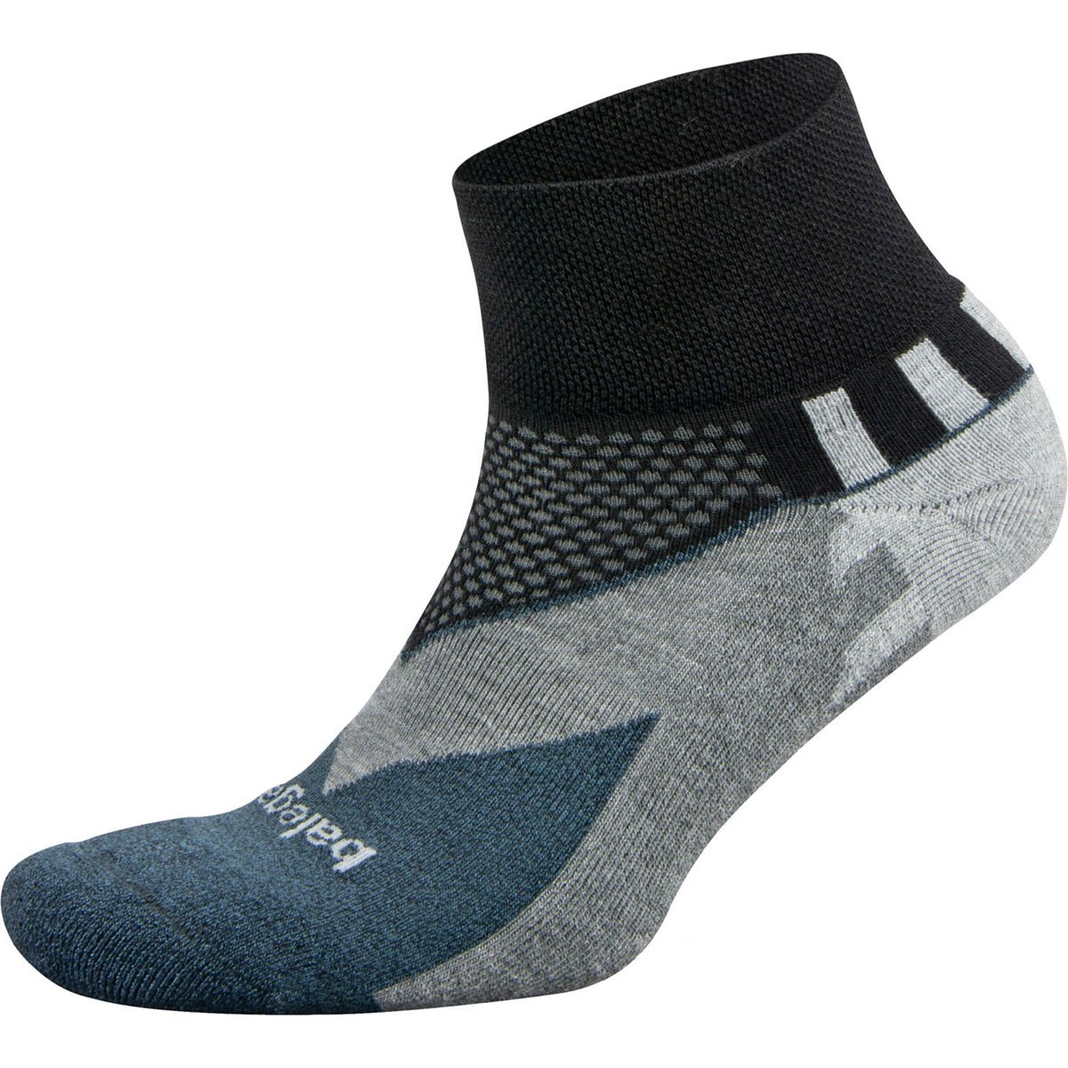 Balega Enduro Quarter Running Socks - Black - Forza Sports